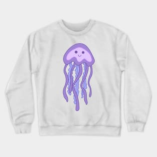 Purple Jellyfish Crewneck Sweatshirt